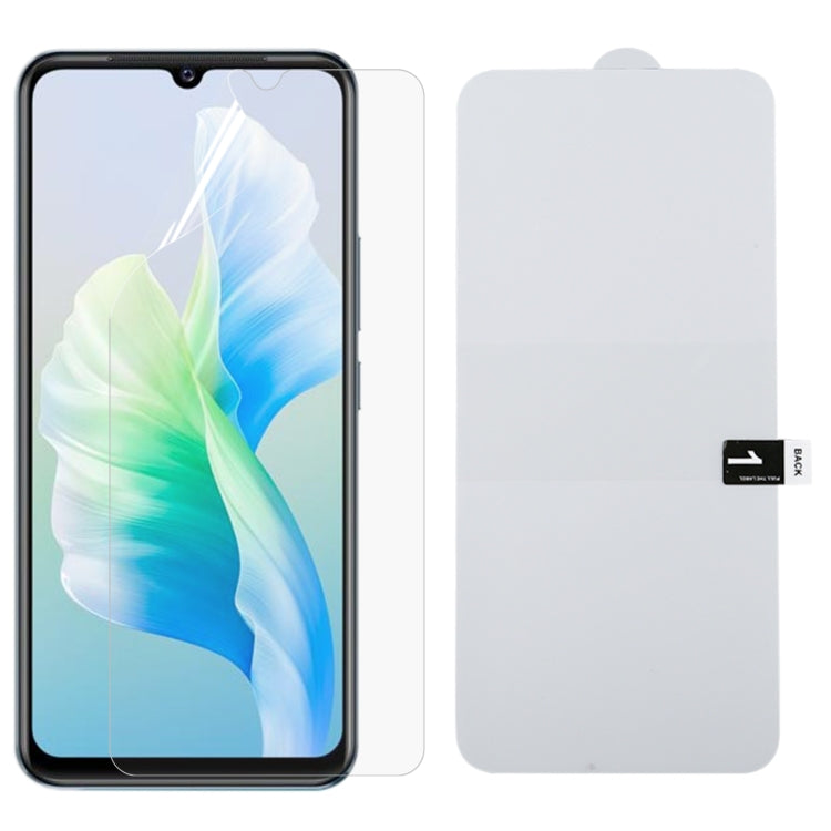 Full Screen Protector Explosion-proof Hydrogel Film, For vivo V23e 4G / 5G(1 PC)