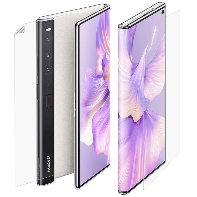 Full Screen Protector Explosion-proof Front + Back Hydrogel Film, For Huawei Mate Xs 2 (Front + Back Film)(1 PC)