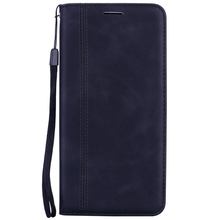 Frosted Business Magnetic Flip Leather Phone Case