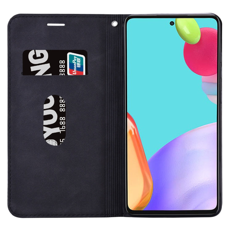 Frosted Business Magnetic Flip Leather Phone Case