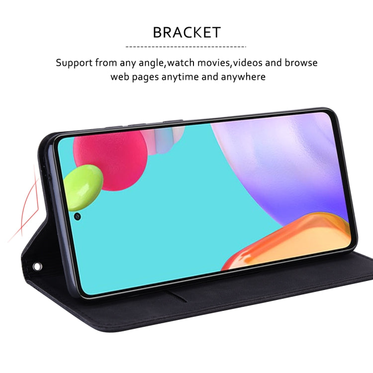 Frosted Business Magnetic Flip Leather Phone Case