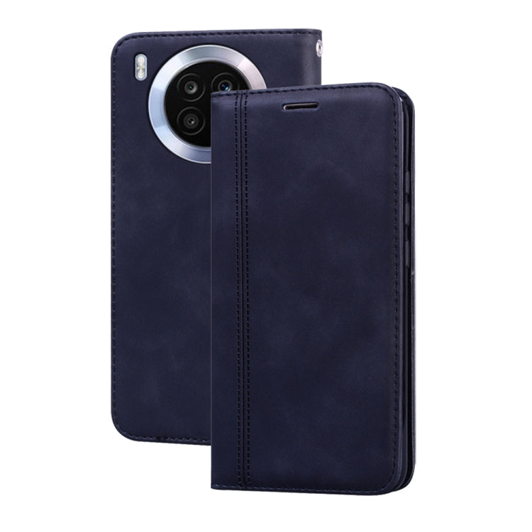 Frosted Business Magnetic Flip Leather Phone Case