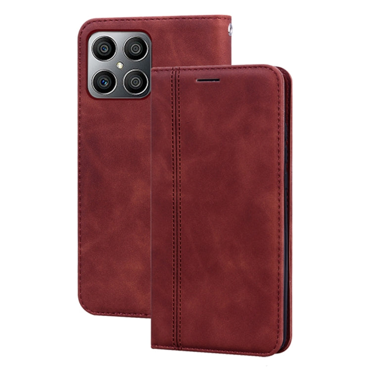 Frosted Business Magnetic Flip Leather Phone Case