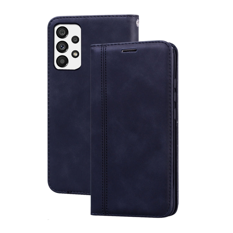 Frosted Business Magnetic Flip Leather Phone Case