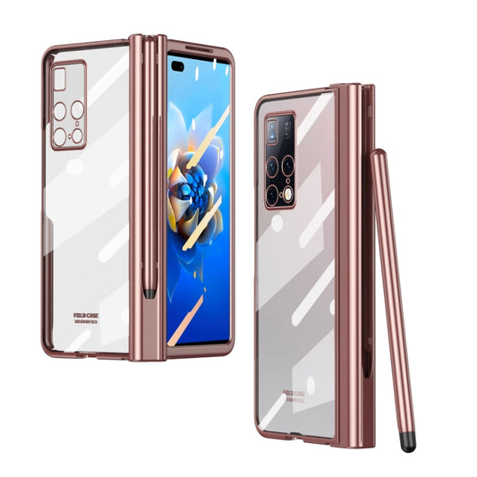 Full Body Electroplating Hinge Phone Case with Stylus