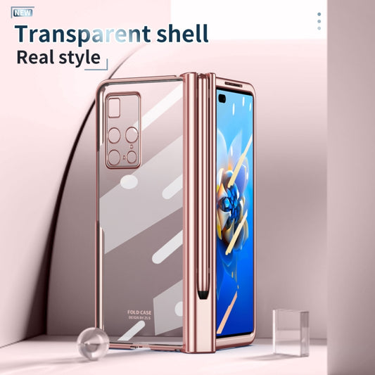 Full Body Electroplating Hinge Phone Case with Stylus