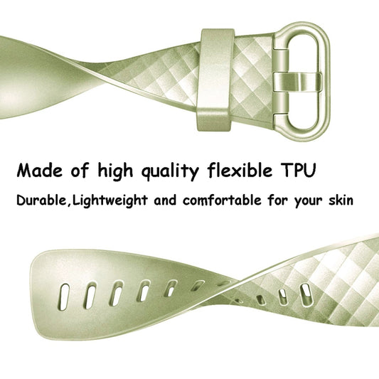 Official Pattern Metallic Watch Strap