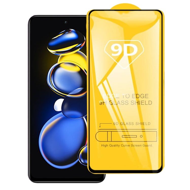 9D Full Glue Screen Tempered Glass Film For Xiaomi Redmi Note 11T Pro/11T Pro+/11T Pro+ Astro Boy Limited Edition, For Xiaomi Redmi Note 11T Pro/11T Pro+/11T Pro+ Astro Boy Limited Edition/Poco X4 GT(1 PC)