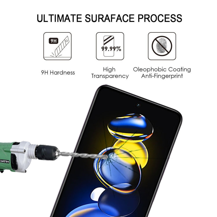 Full Glue Cover Screen Protector Tempered Glass Film For Xiaomi Redmi Note 11T Pro/11T Pro+/11T Pro+ Astro Boy Limited Edition, For Xiaomi Redmi Note 11T Pro/11T Pro+ (1 PC)
