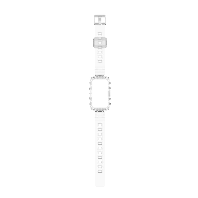 Integrated Transparent Silicone Watch Band