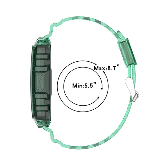 Integrated Transparent Silicone Watch Band