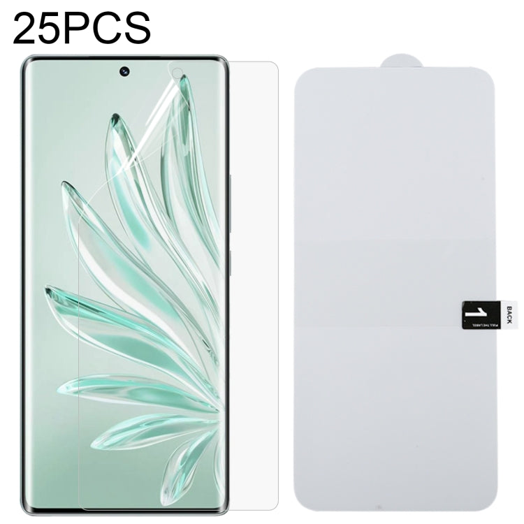 25 PCS Full Screen Protector Explosion-proof Hydrogel Film, For Honor 70(25 PCS), For Huawei Maimang 11(25 PCS)