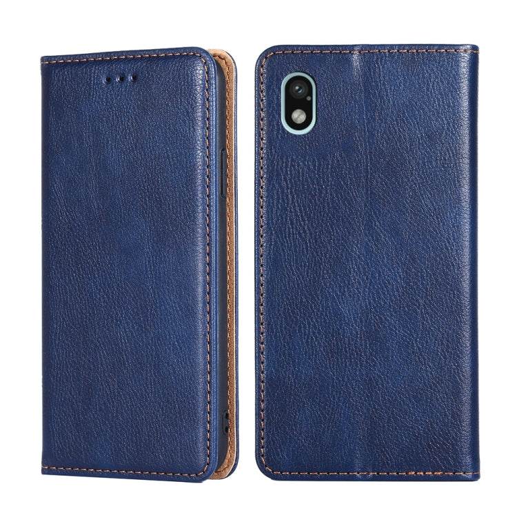 Gloss Oil Solid Color Magnetic Flip Leather Phone Case