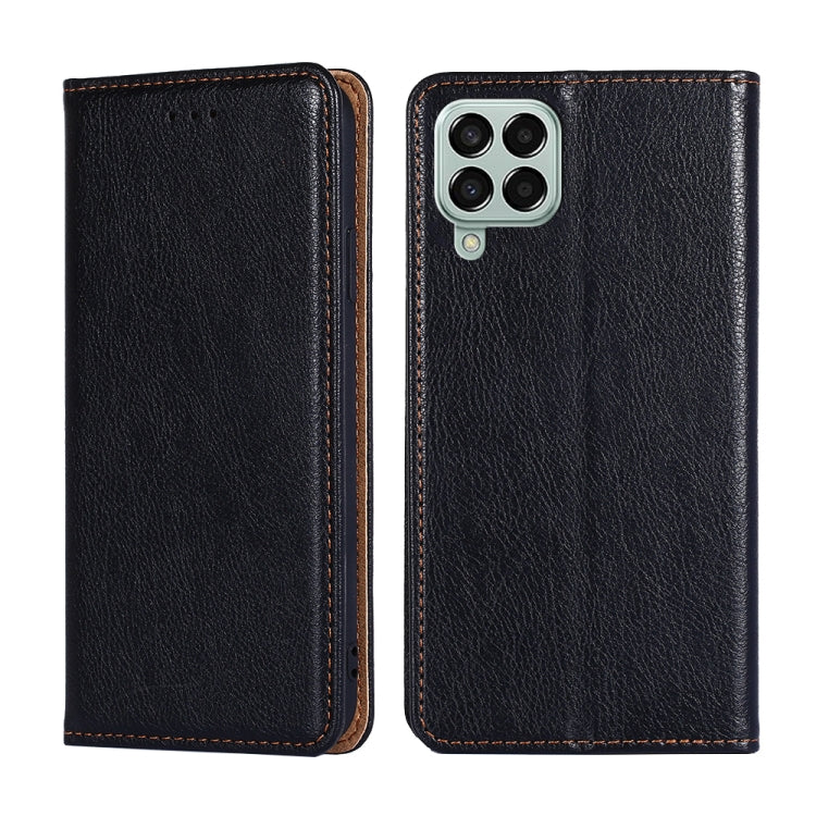 Gloss Oil Solid Color Magnetic Flip Leather Phone Case