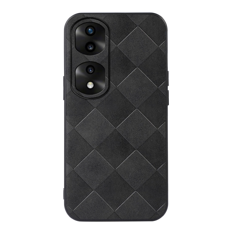 Weave Plaid PU Phone Case