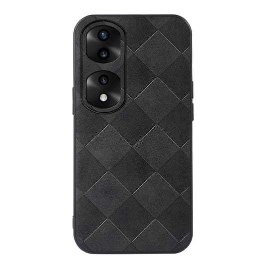 Weave Plaid PU Phone Case