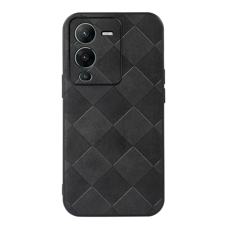 Weave Plaid PU Phone Case