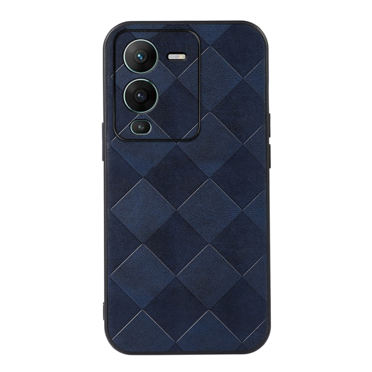 Weave Plaid PU Phone Case
