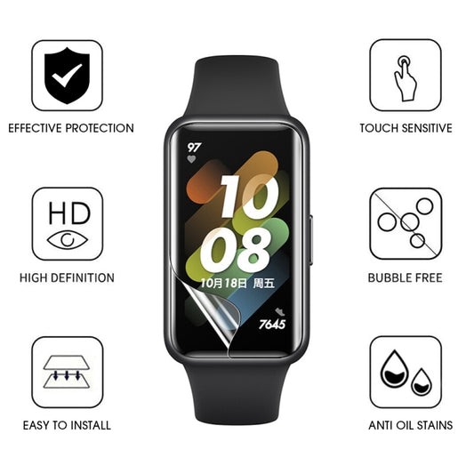 For Huawei Band 7 / 7 NFC HD Scratch-proof Full Screen TPU Soft Film