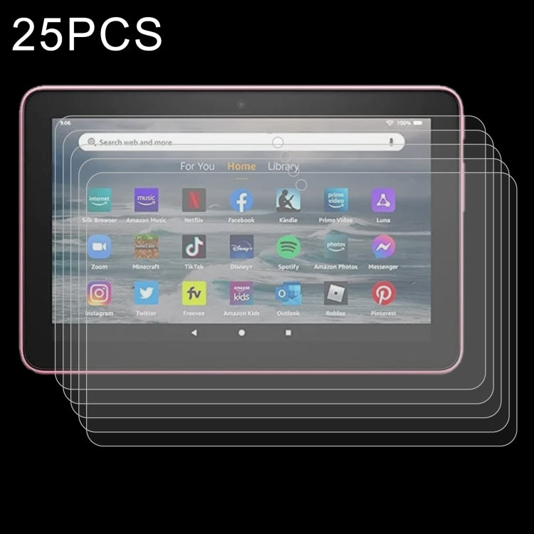 25 PCS 9H 2.5D Explosion-proof Tempered Tablet Glass Film For Lenovo Pad 2022 / M10 Plus Gen 3 10.6 / K10 Pro 10.6 inch WiFi Tablet / Redmi Pad 10.61, For TCL Tab 10s / Enjoy 2 / T10 / T10S / Honor X8 / Honor 8 Lite (25 PCS), For Tesla 15.6 (25 PCS)���...