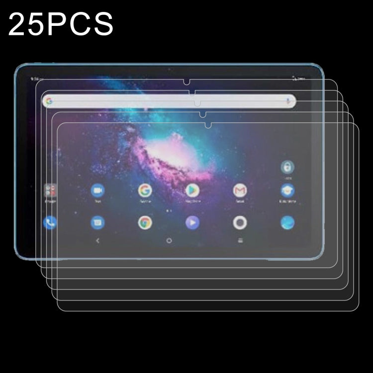 25 PCS 9H 2.5D Explosion-proof Tempered Tablet Glass Film For Lenovo Pad 2022 / M10 Plus Gen 3 10.6 / K10 Pro 10.6 inch WiFi Tablet / Redmi Pad 10.61, For TCL Tab 10s / Enjoy 2 / T10 / T10S / Honor X8 / Honor 8 Lite (25 PCS), For Tesla 15.6 (25 PCS)���...