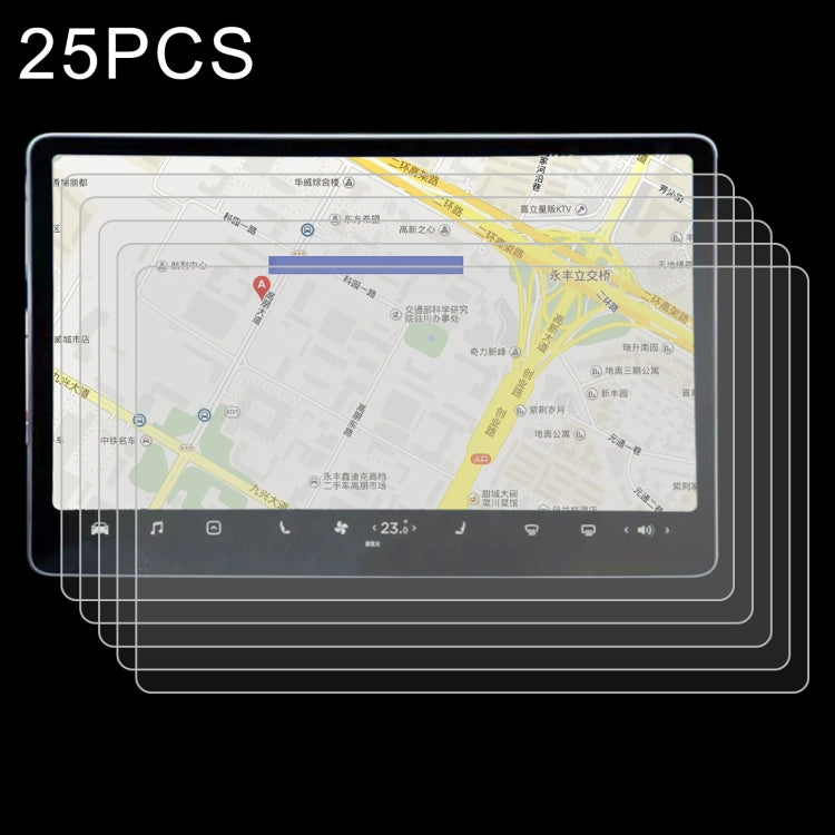 25 PCS 9H 2.5D Explosion-proof Tempered Tablet Glass Film For Lenovo Pad 2022 / M10 Plus Gen 3 10.6 / K10 Pro 10.6 inch WiFi Tablet / Redmi Pad 10.61, For TCL Tab 10s / Enjoy 2 / T10 / T10S / Honor X8 / Honor 8 Lite (25 PCS), For Tesla 15.6 (25 PCS)���...