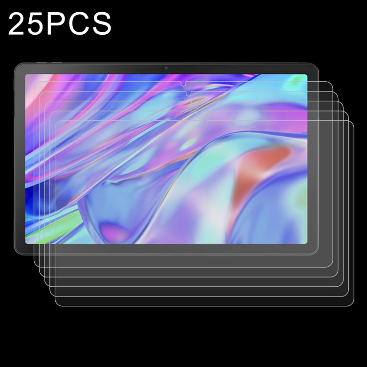 25 PCS 9H 2.5D Explosion-proof Tempered Tablet Glass Film For Lenovo Pad 2022 / M10 Plus Gen 3 10.6 / K10 Pro 10.6 inch WiFi Tablet / Redmi Pad 10.61, For TCL Tab 10s / Enjoy 2 / T10 / T10S / Honor X8 / Honor 8 Lite (25 PCS), For Tesla 15.6 (25 PCS)���...