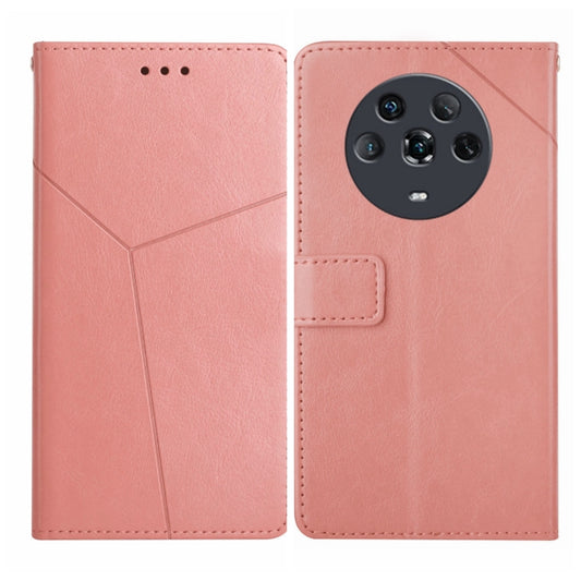 Y Stitching Horizontal Flip Leather Phone Case