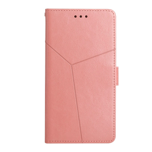 Y Stitching Horizontal Flip Leather Phone Case