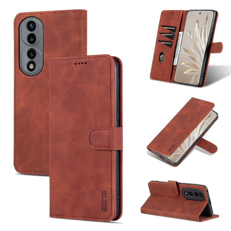 AZNS Skin Feel Calf Texture Flip Leather Phone Case