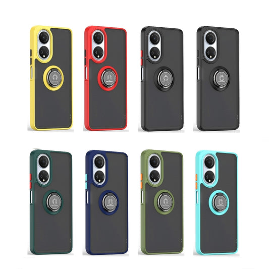 Q Shadow 1 Series TPU + PC Phone Case with Ring