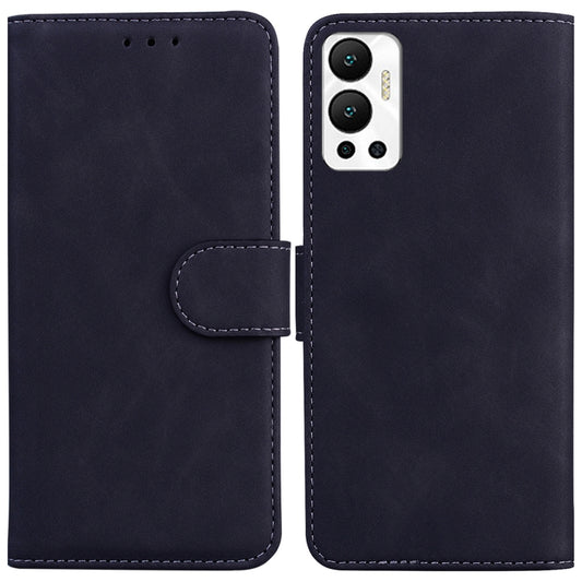 Skin Feel Pure Color Flip Leather Phone Case