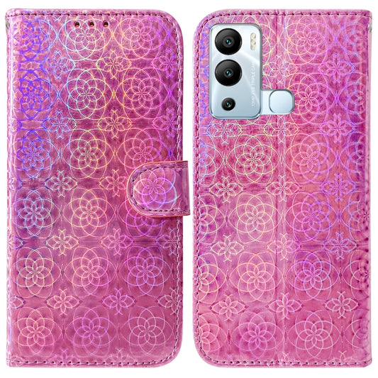 Colorful Magnetic Buckle Leather Phone Case