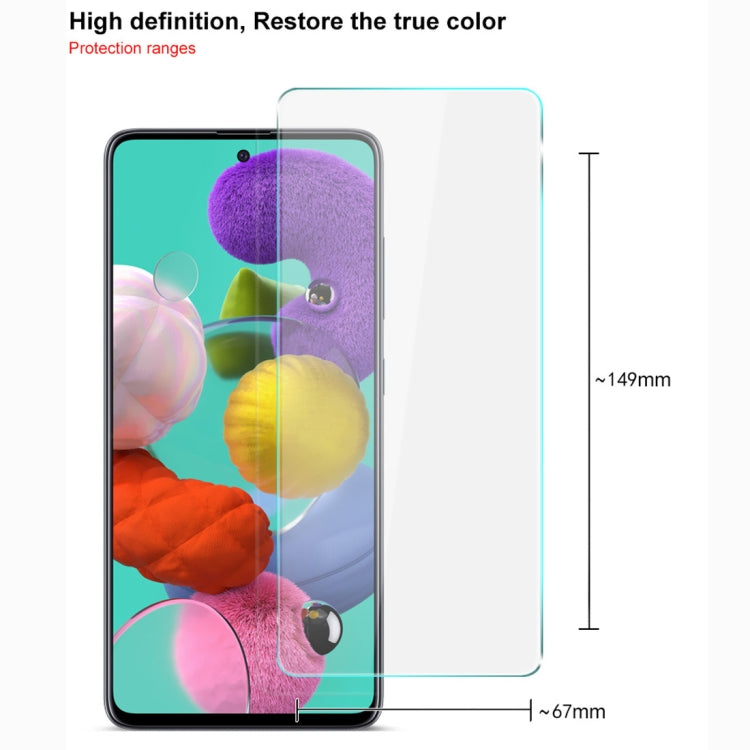 IMAK H Explosion-proof Tempered Glass Protective Film, For Galaxy A51, For Galaxy A71