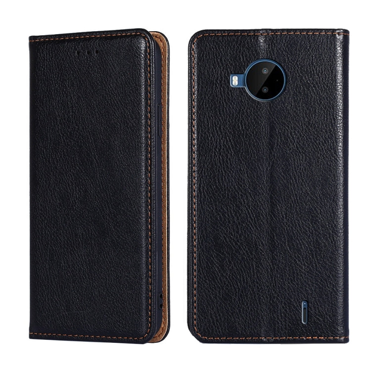 Gloss Oil Solid Color Magnetic Leather Phone Case