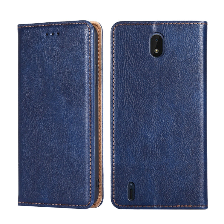 Gloss Oil Solid Color Magnetic Leather Phone Case