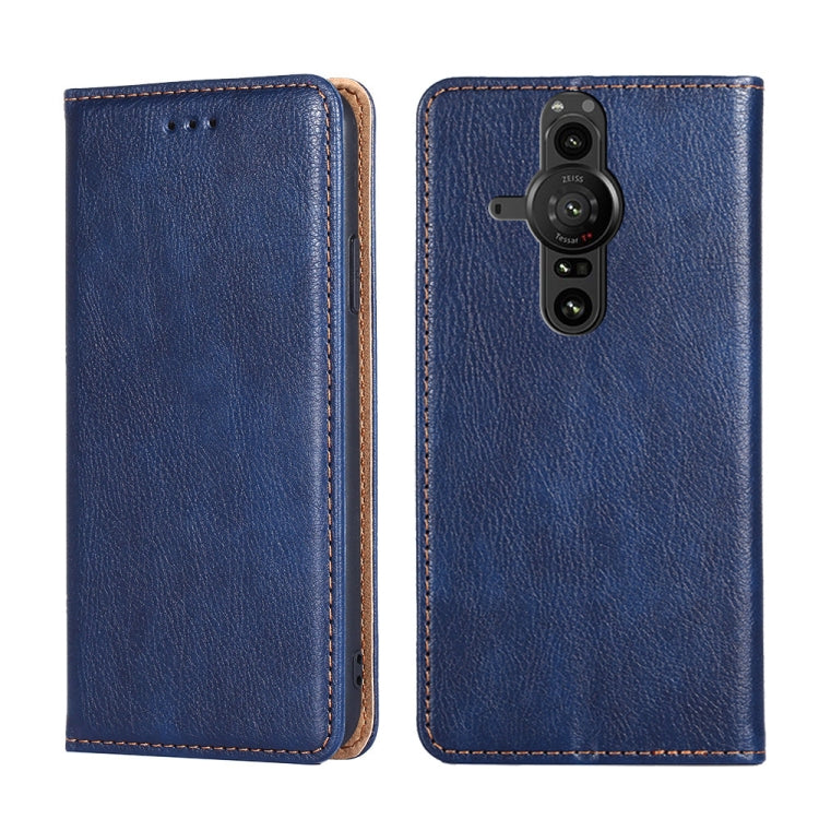 Gloss Oil Solid Color Magnetic Leather Phone Case