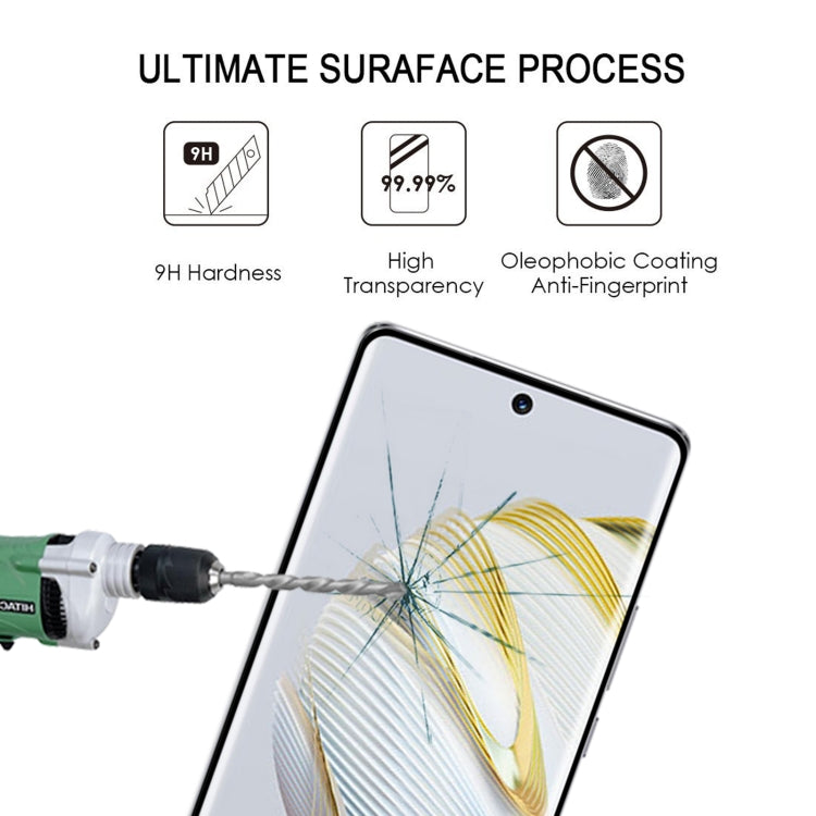 3D Curved Edge Full Screen Tempered Glass Film, For Huawei nova 10 (1 PC), For Huawei nova 10 Pro (1 PC)