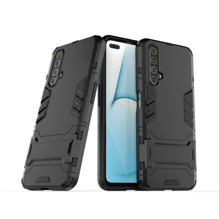 PC + TPU Shockproof Protective Case with Holder, For OPPO Realme X50 5G