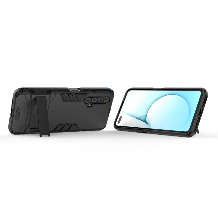 PC + TPU Shockproof Protective Case with Holder, For OPPO Realme X50 5G