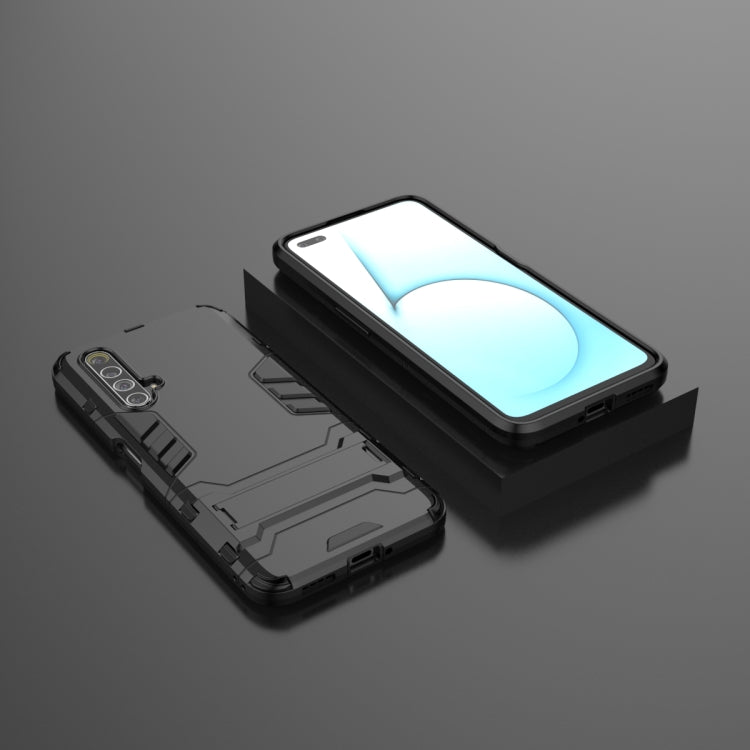 PC + TPU Shockproof Protective Case with Holder, For OPPO Realme X50 5G