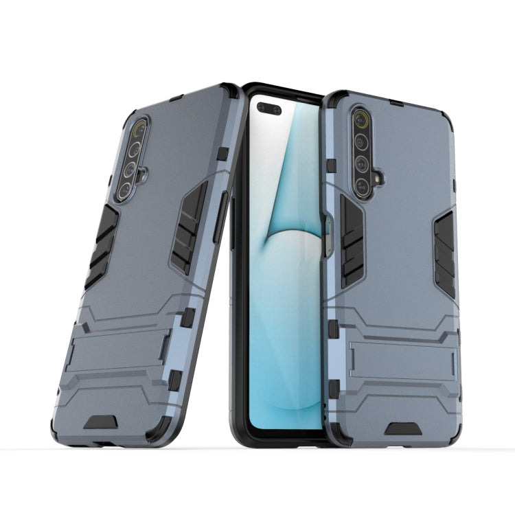 PC + TPU Shockproof Protective Case with Holder, For OPPO Realme X50 5G