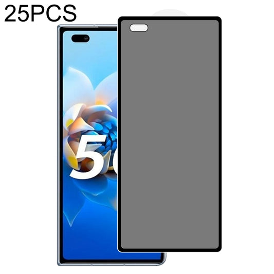 25 PCS Full Cover Anti-peeping Tempered Glass Film