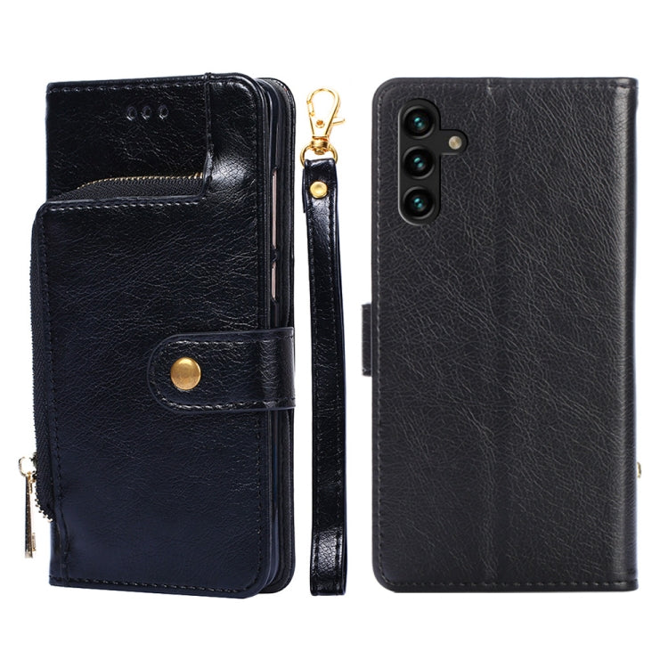 Zipper Bag PU + TPU Horizontal Flip Leather Phone Case