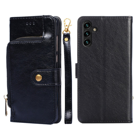 Zipper Bag PU + TPU Horizontal Flip Leather Phone Case
