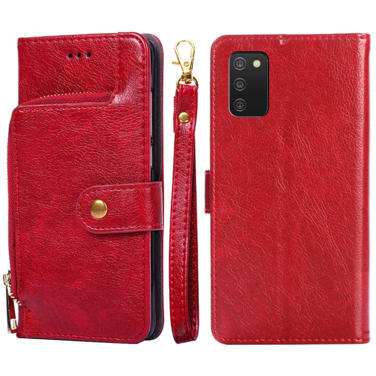 Zipper Bag PU + TPU Horizontal Flip Leather Phone Case