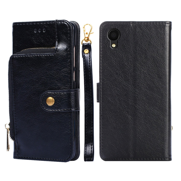 Zipper Bag PU + TPU Horizontal Flip Leather Phone Case