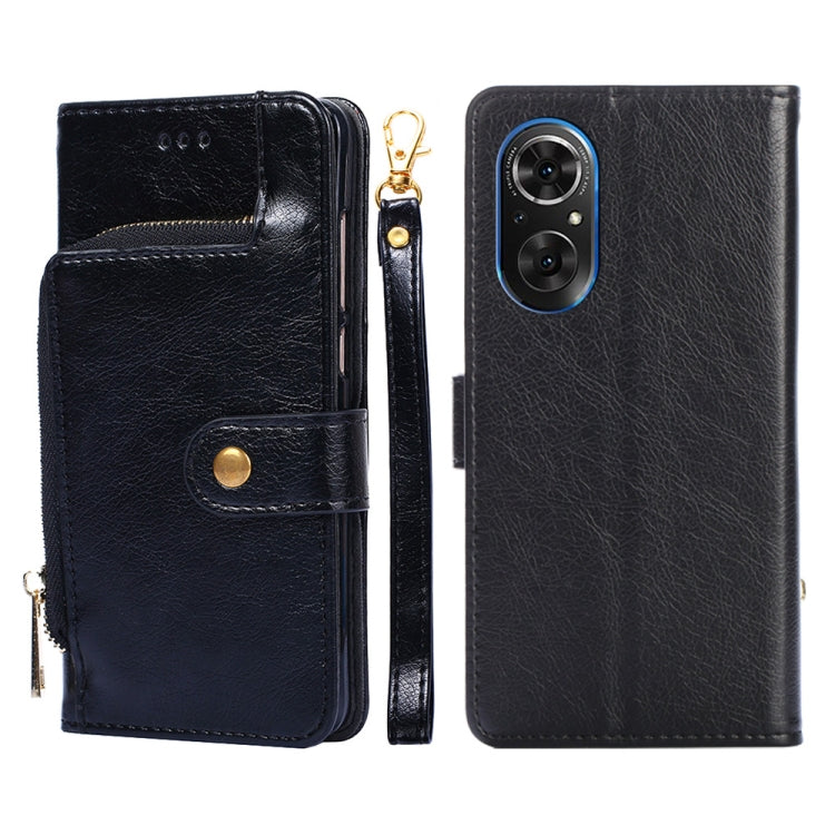 Zipper Bag PU + TPU Horizontal Flip Leather Phone Case