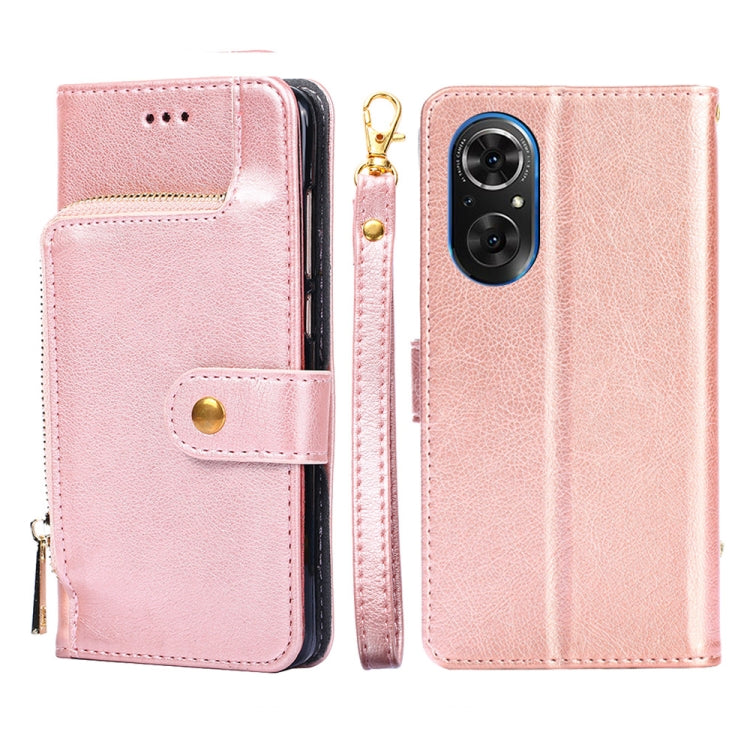 Zipper Bag PU + TPU Horizontal Flip Leather Phone Case