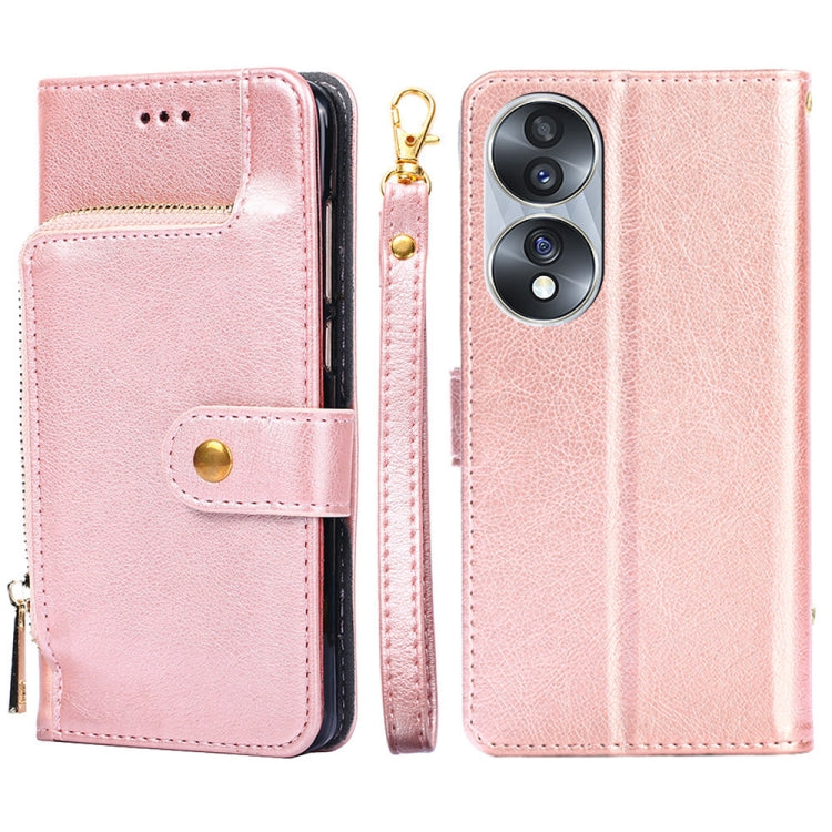 Zipper Bag PU + TPU Horizontal Flip Leather Phone Case